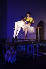 Peer und Solveig
Jan Gugel und Lioba Biehler
Foto ©Jenny Fitz Die Schauspieler Jan Gugel und Lioba Biehler in "Peer Gynt" des Sommertheaters Dessau-Rosslau auf der Wasserburg Rosslau